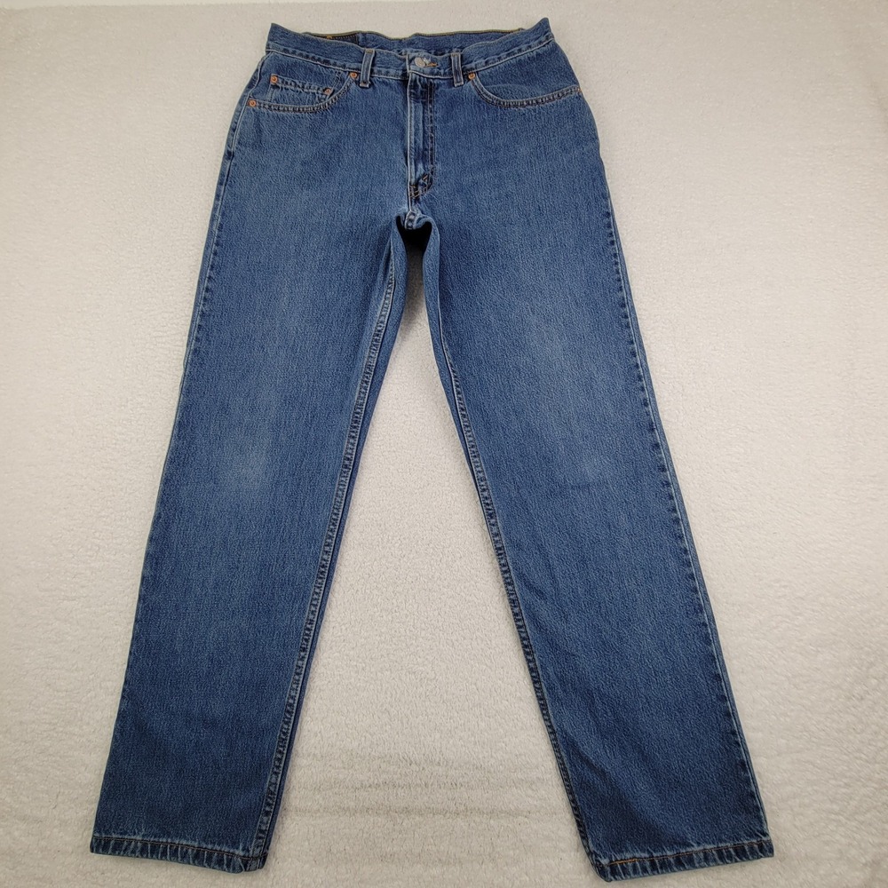 Vintage Levis 550 Jeans Mens 34x31.5 Relaxed Fit Tapered Leg Canada 90s Denim